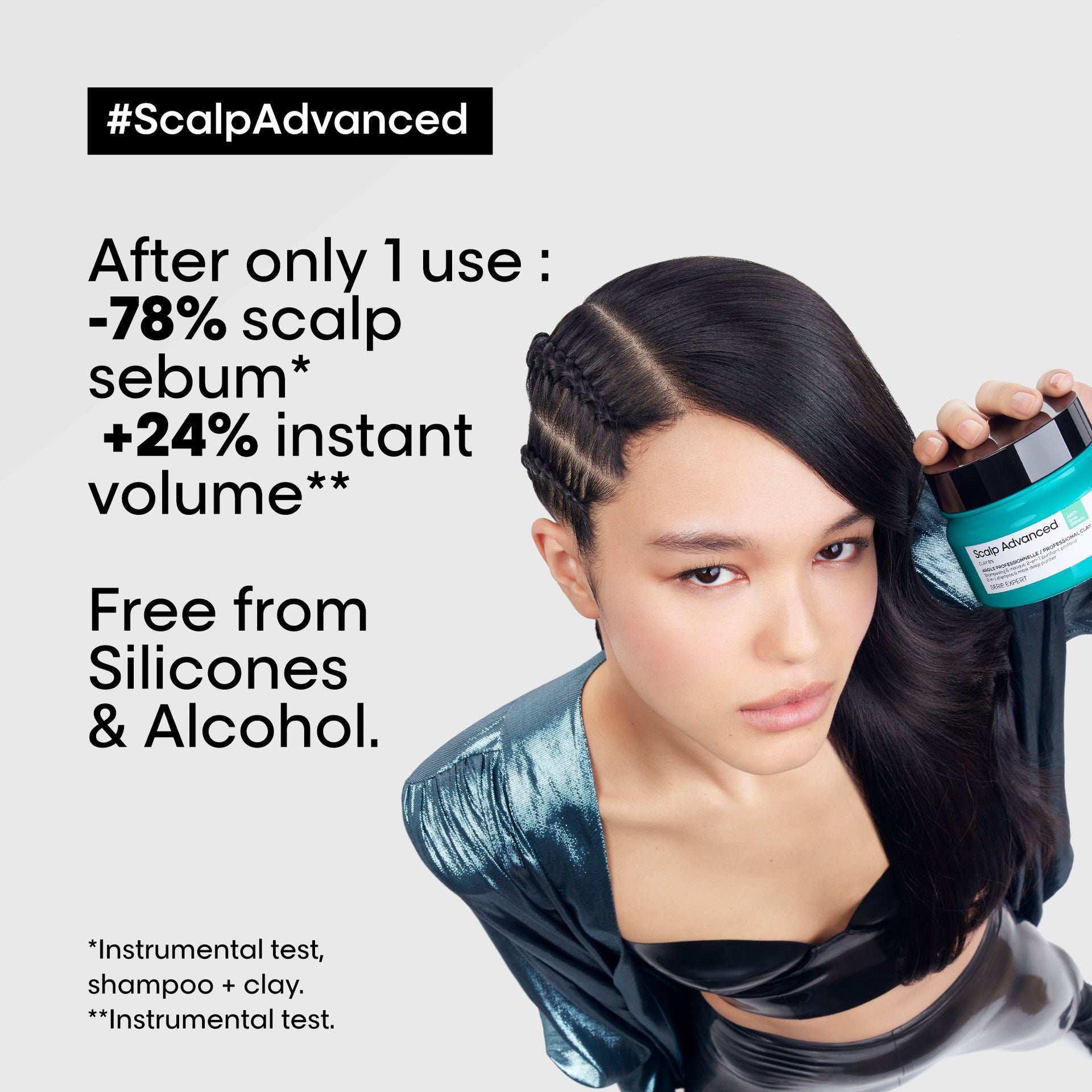 L’Oréal Professionnel Scalp Advanced Anti-Oiliness 2-In-1 Deep Purifier Clay