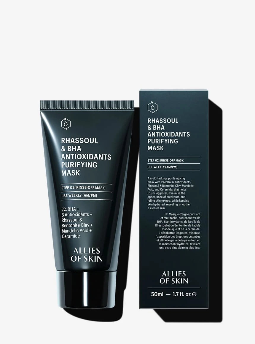 Allies of Skin Rhassoul & BHA Antioxidants Purifying Mask