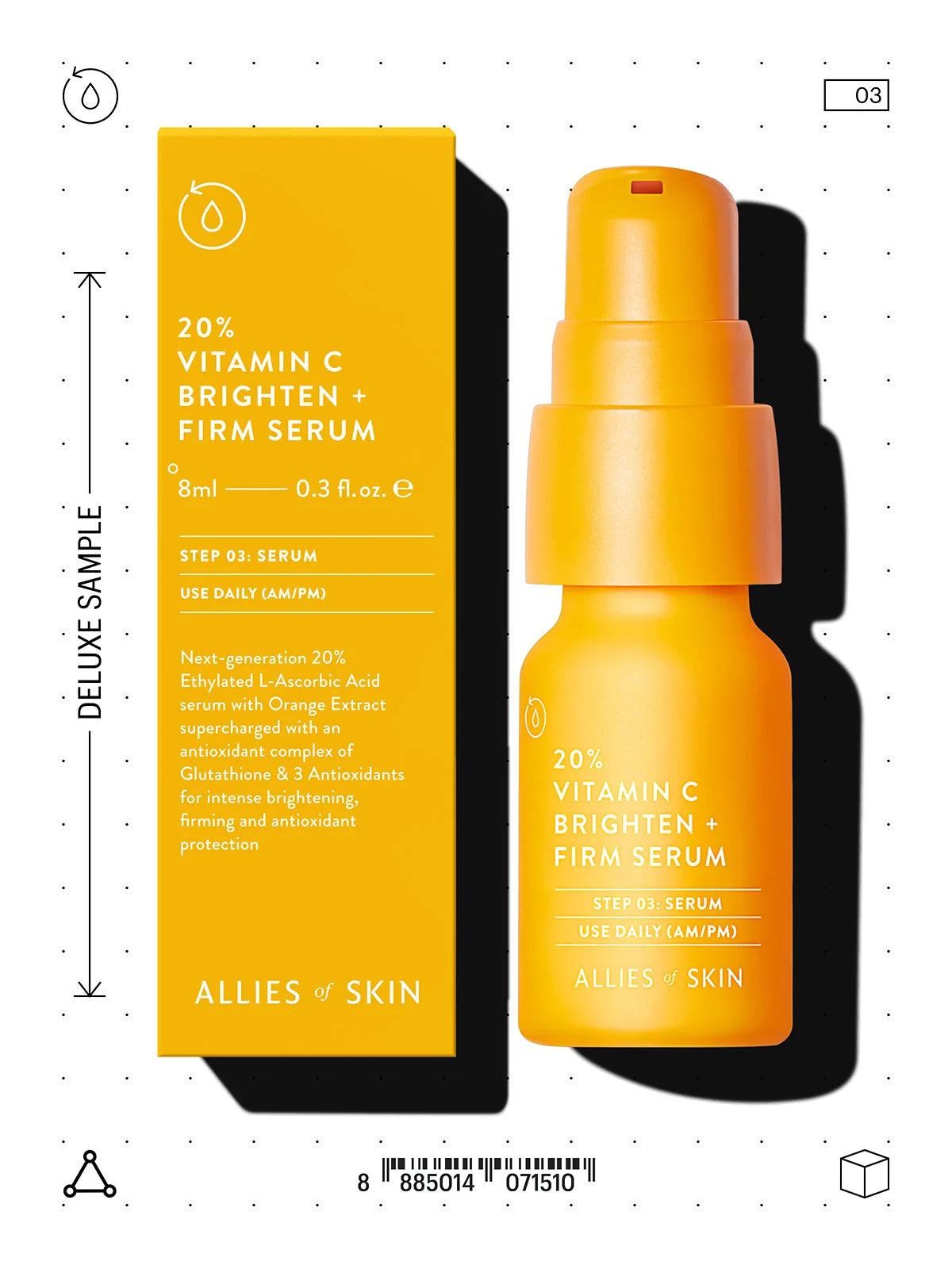 Allies of Skin Deluxe 20% Vitamin C Brighten + Firm Serum