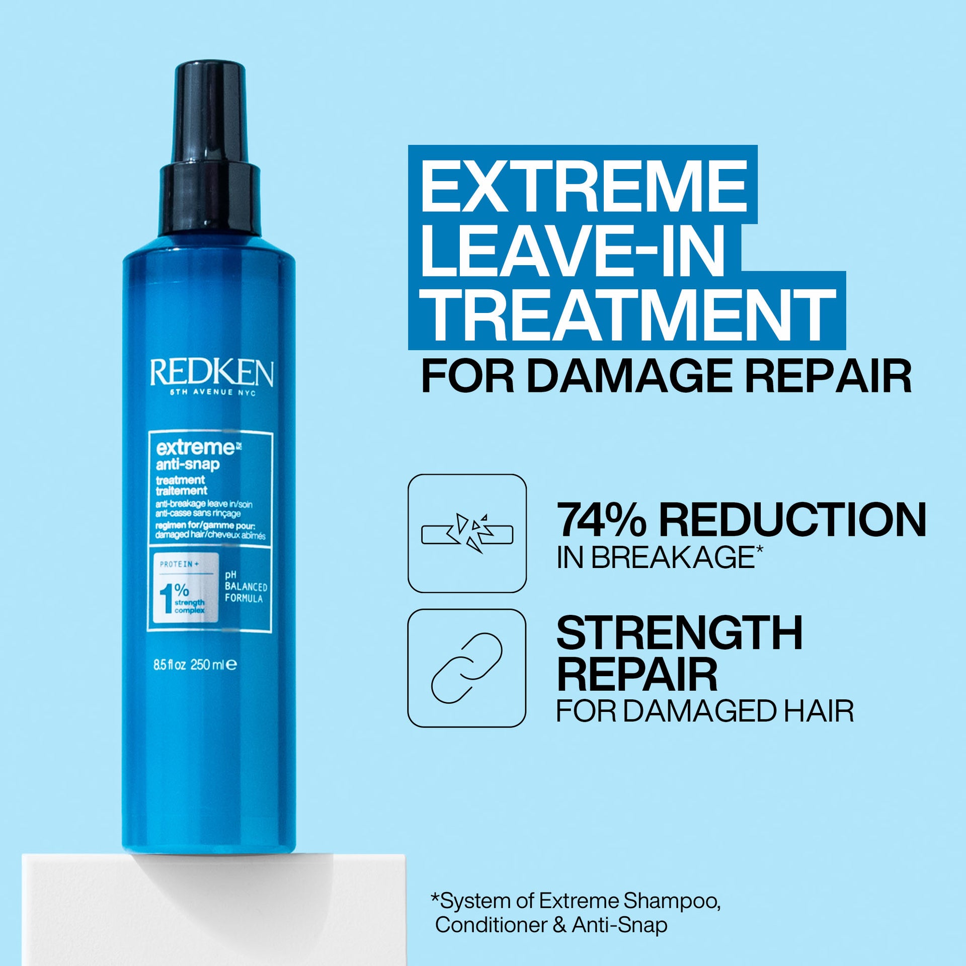 Redken Extreme Anti-Snap Anti-Breakage Leave-In Treatment