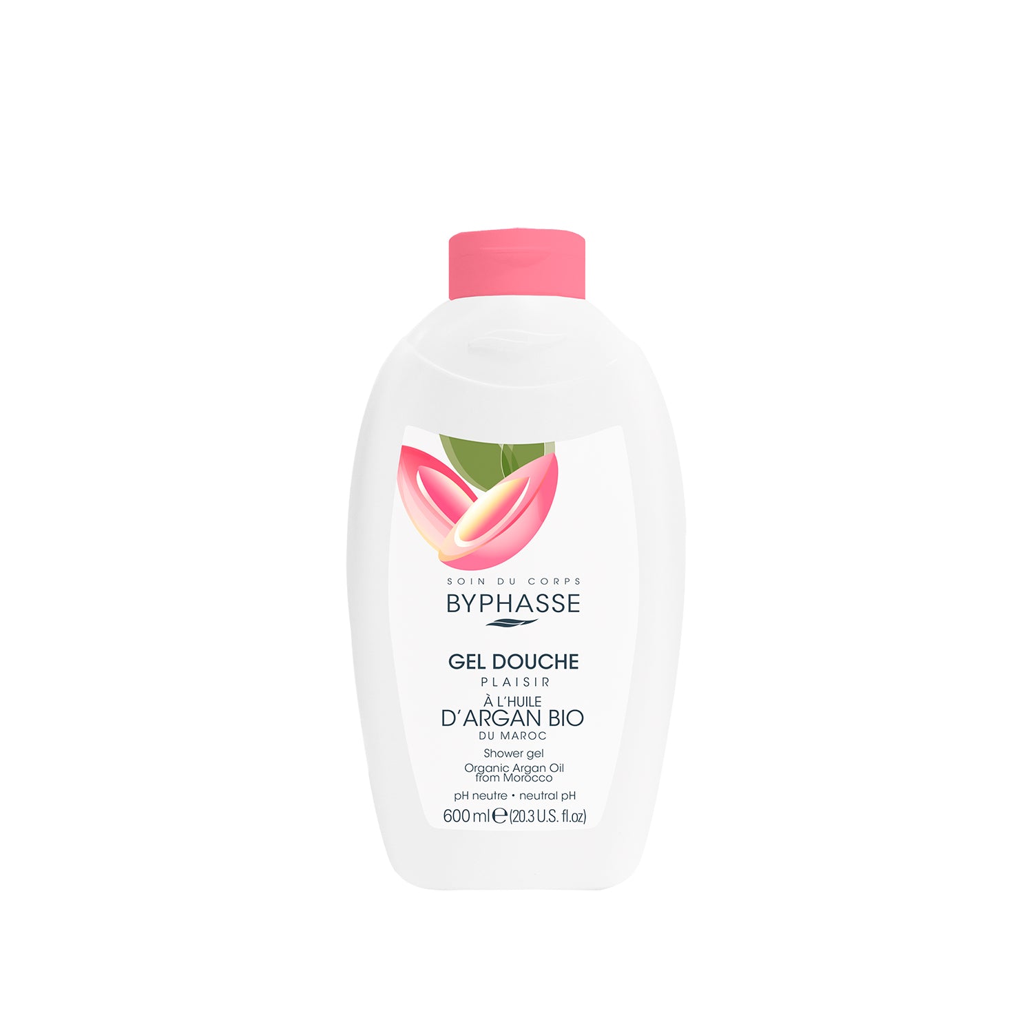 Byphasse Plaisir Shower Gel 600ML Organic Argan Oil