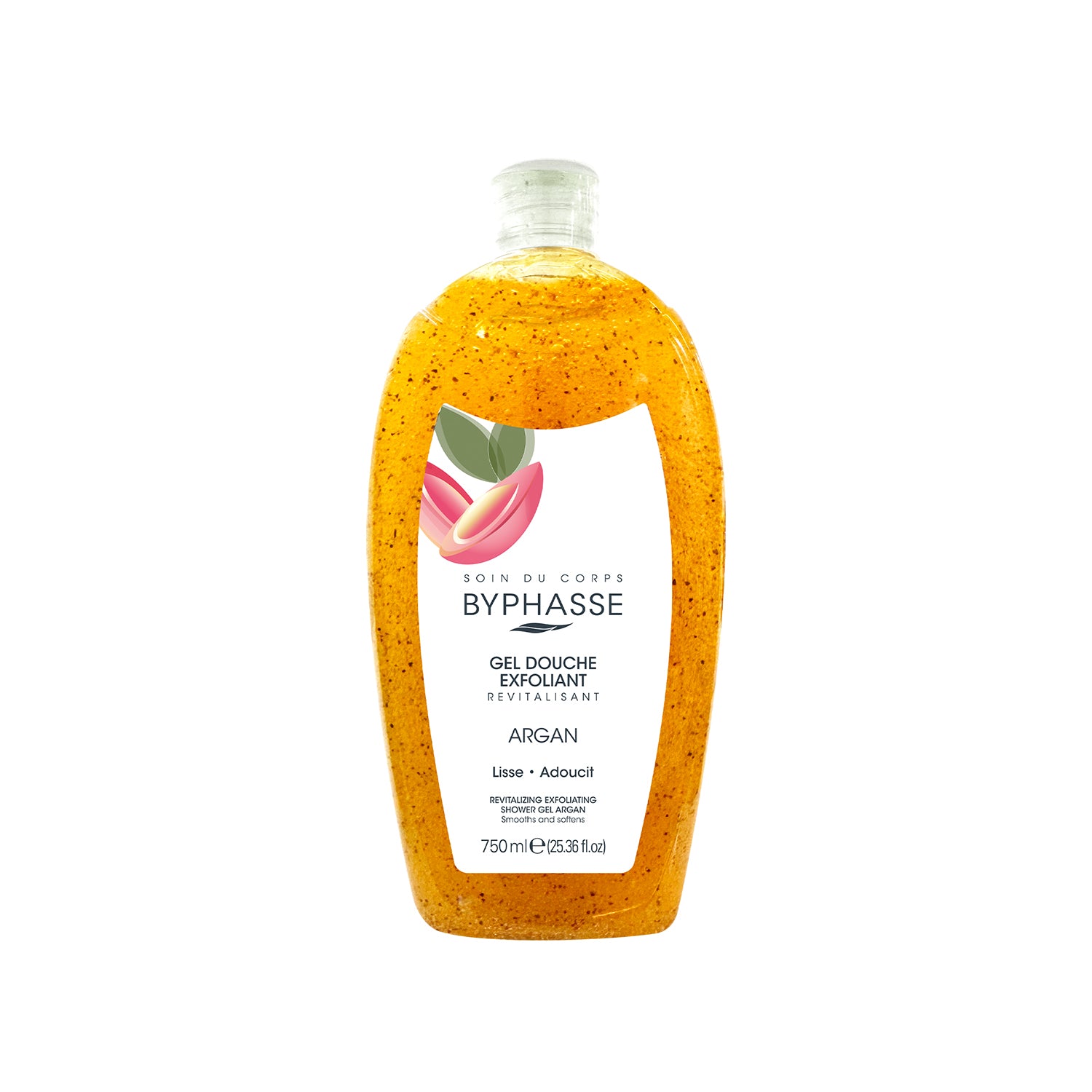 Byphasse Revitalizing Exfoliating Shower Gel 750ML Argan