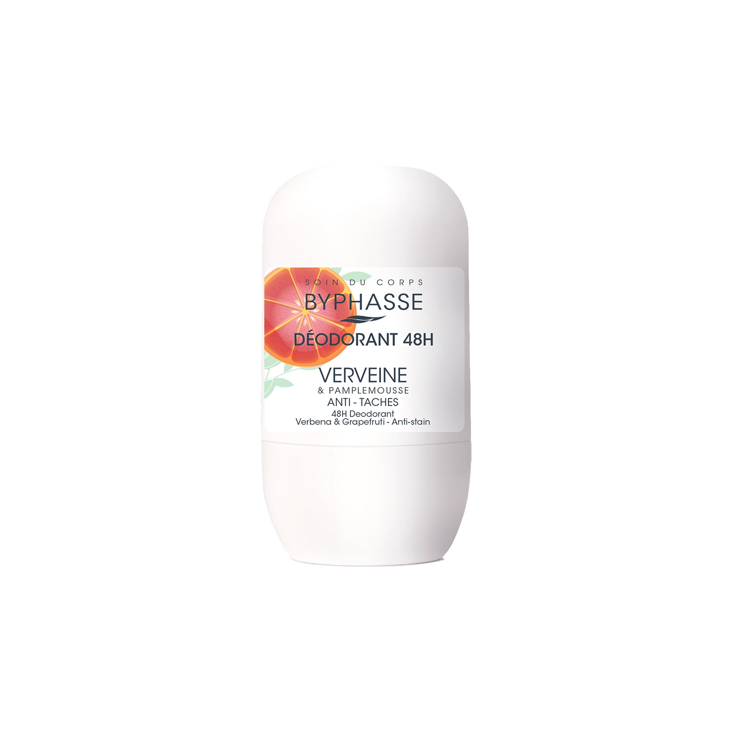 Byphasse 48H Deodorant Roll-On 50ML Verbena & Grapefruit