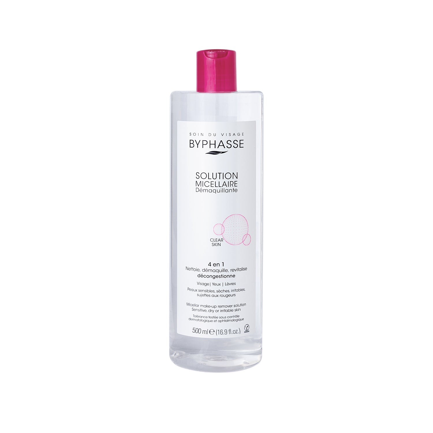 Byphasse Micellar Make-Up Remover Solution 500ML