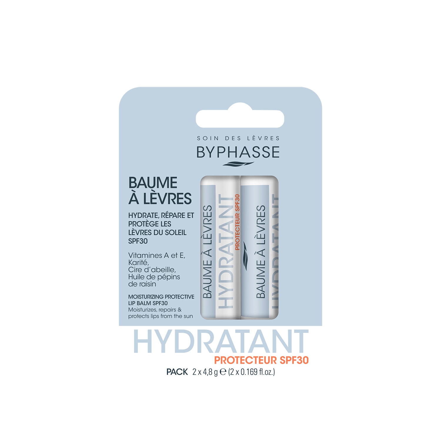 Byphasse Lip-Balm 2U Protection SPF30