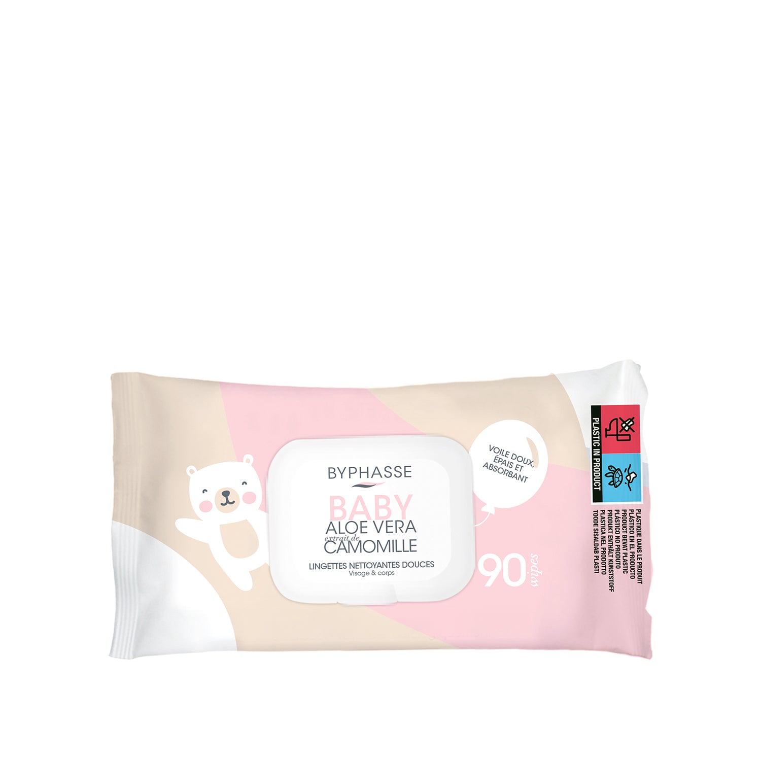 Byphasse Baby Cleansing Wipes 90U