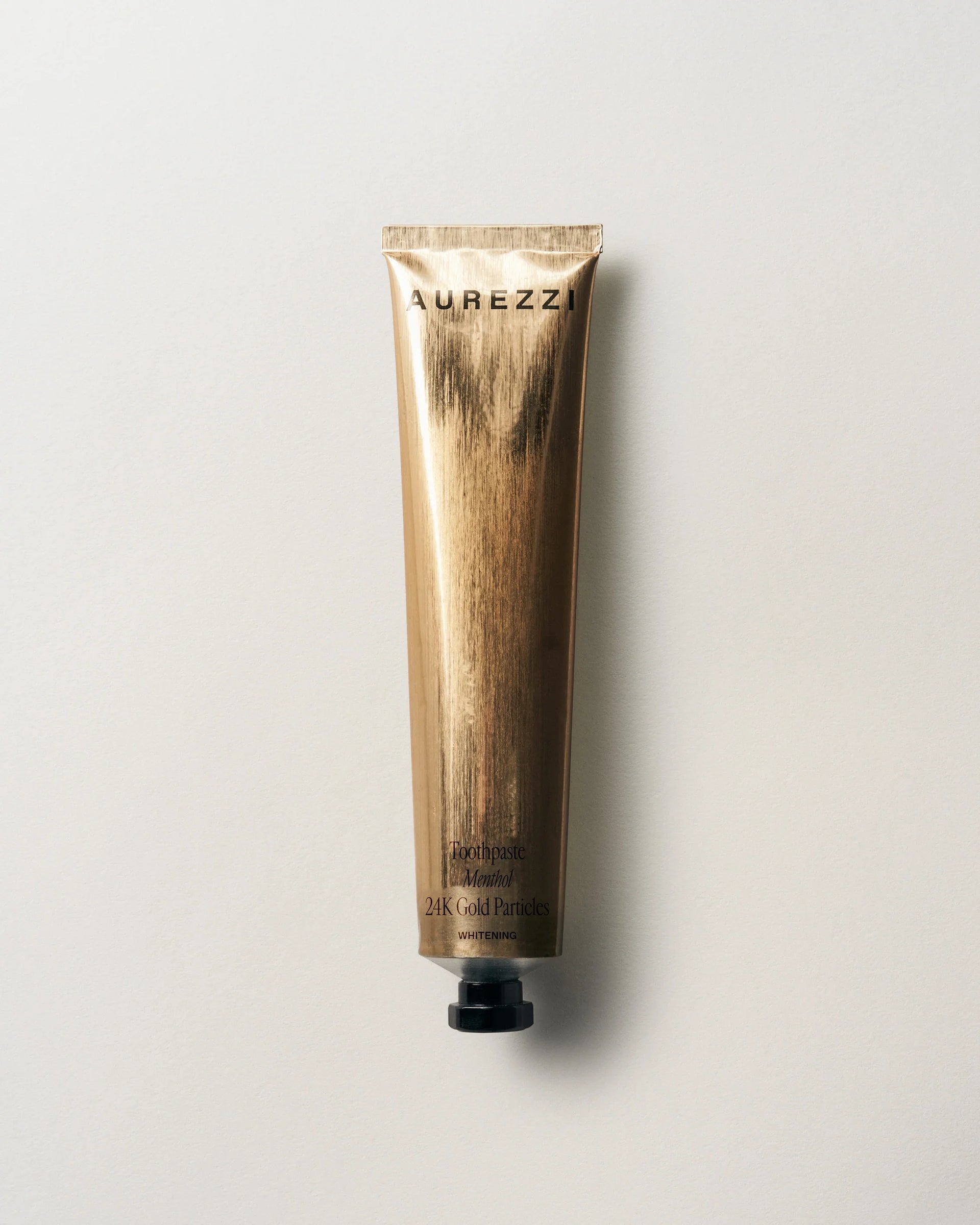 Aurezzi Toothpaste Menthol 24K Gold Particles Whitening & Hydroxyapatite 75ML