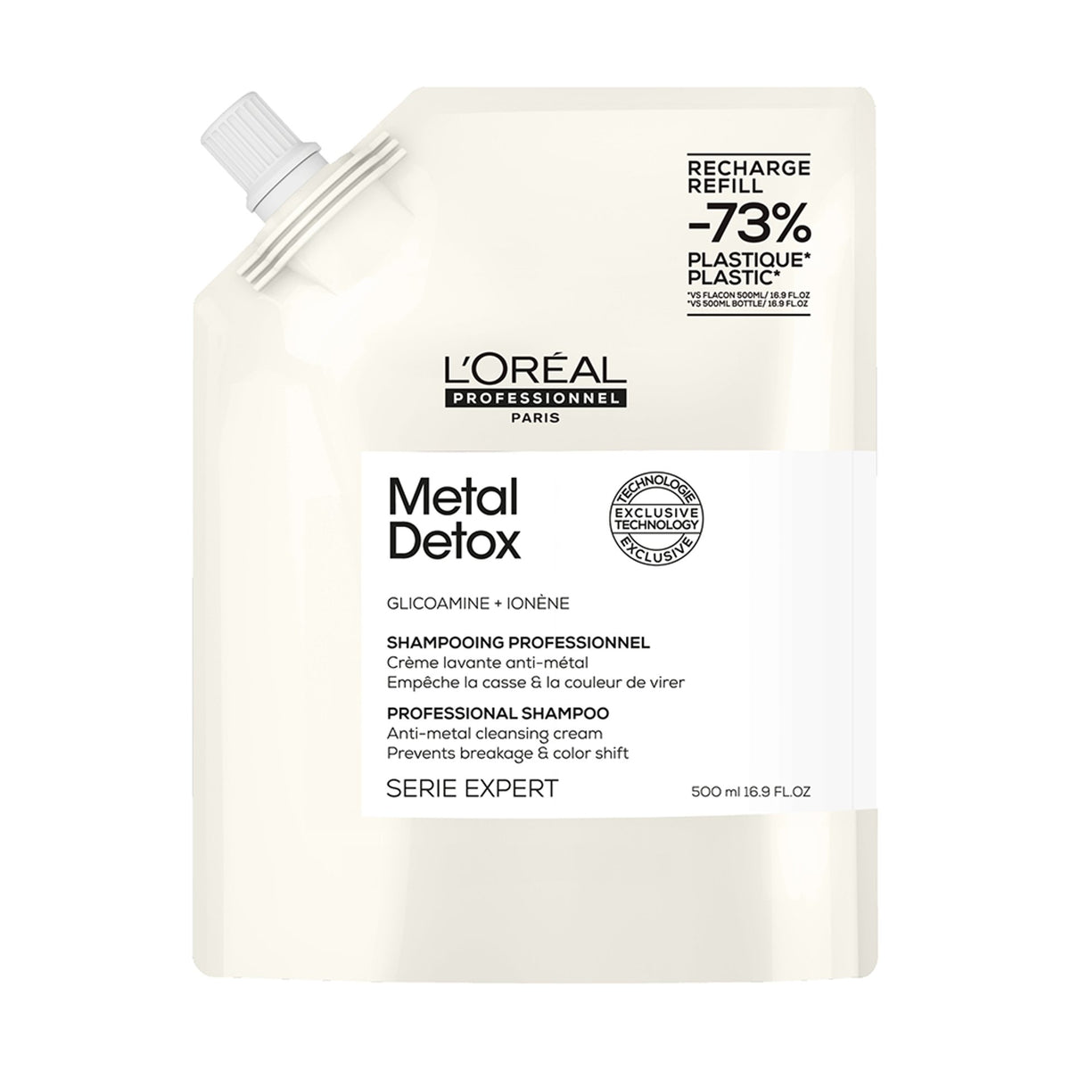 L’Oréal Professionnel Metal Detox Shampoo (Refill Pouch)