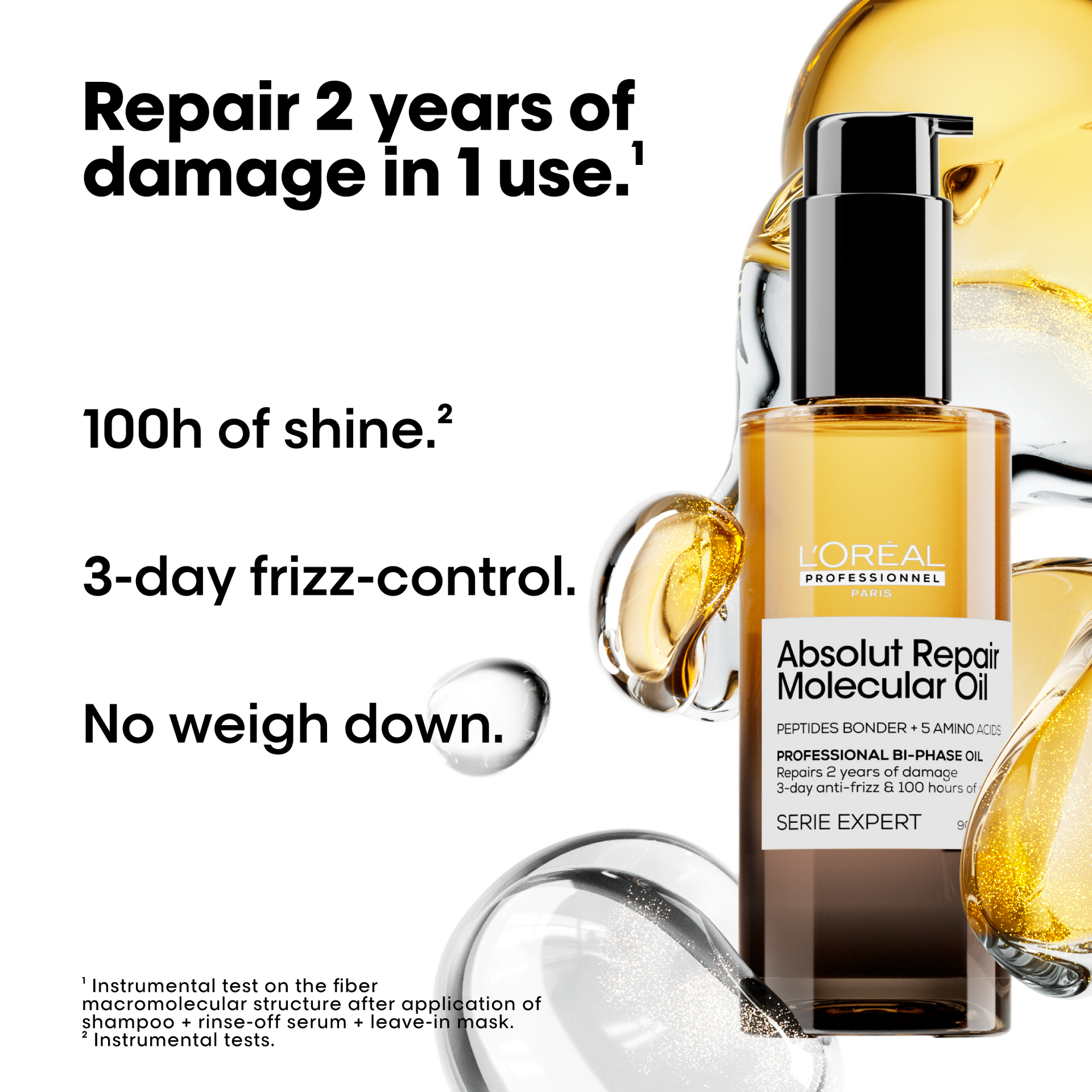 L’Oréal Professionnel Absolut Repair Molecular Bi-Phase Oil