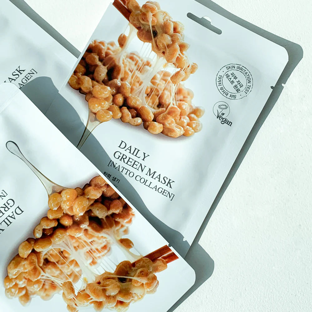 Yadah Daily Green Mask - Natto Collagen