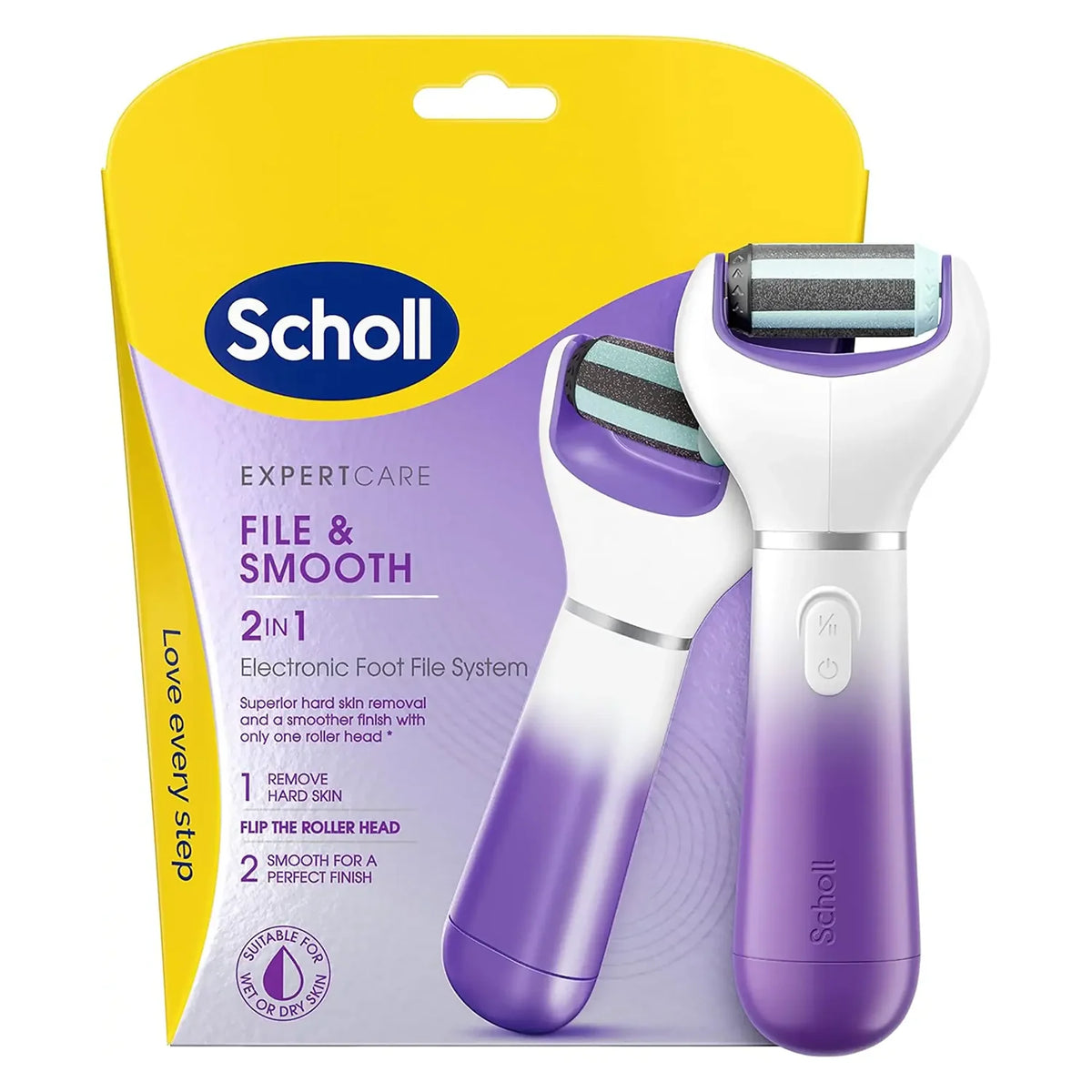 Dr. Scholl’s Expert Care 2-in-1 File & Smooth Foot File
