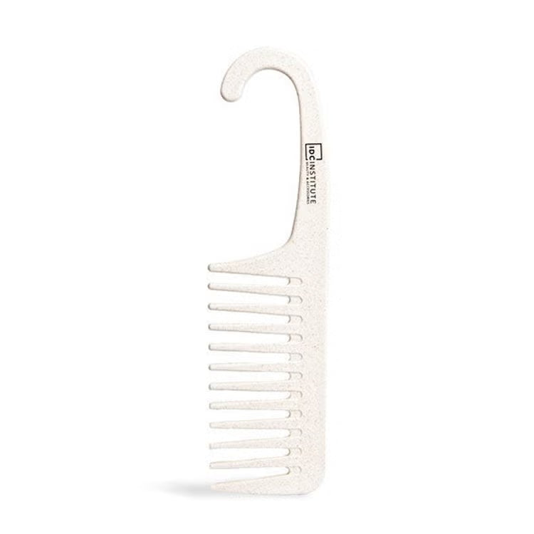 IDC Institute Natural Fibers Shower Hook Detangling Comb