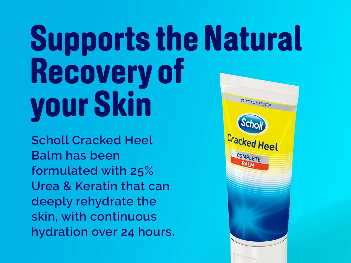 Dr. Scholl's Cracked Heel Repair Balm: Active Repair K+