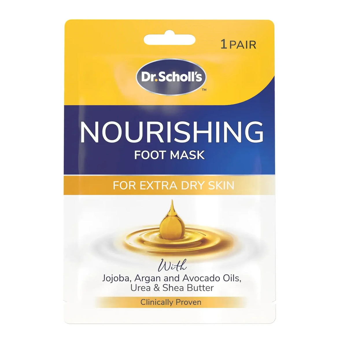 Dr. Scholl’s ExpertCare Triple Oil Foot Mask