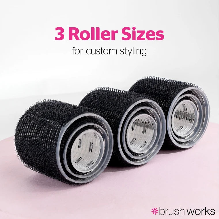 Brushworks Ceramic Thermal Rollers Variety Pack