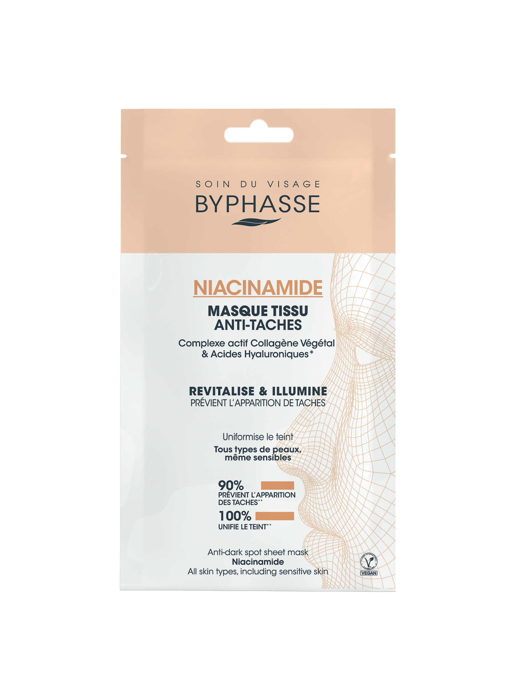 Byphasse Anti Dark Spot Sheet Mask Niacinamide