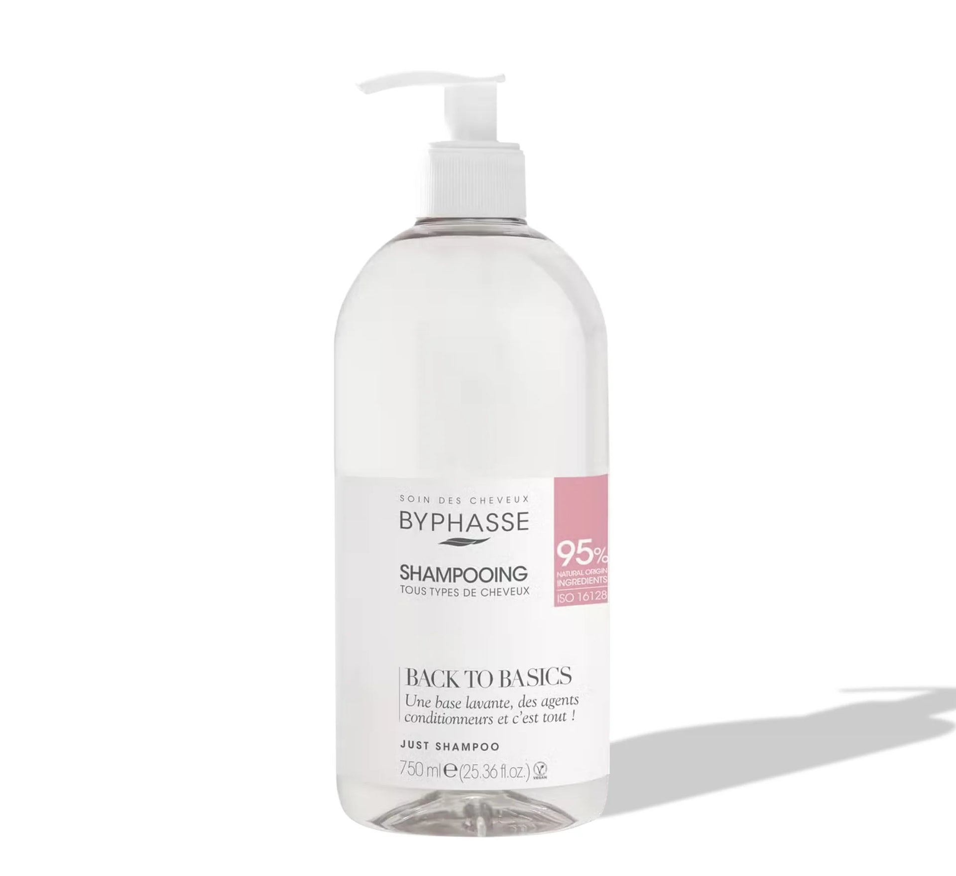 Byphasse Back to Basics Shampoo (Pump) 750ML