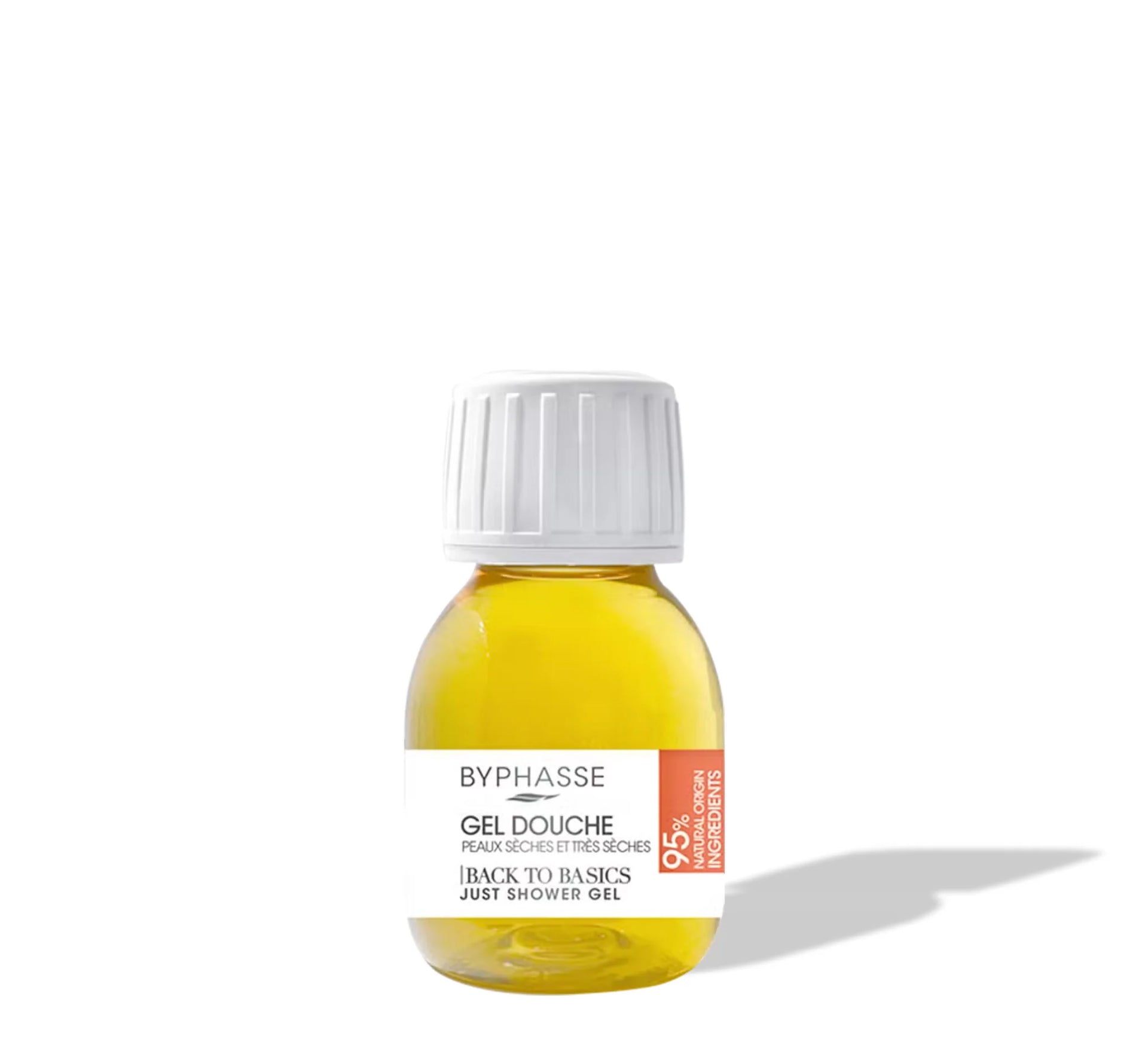 Byphasse Back to Basics Shower Gel 60ML Dry Skin