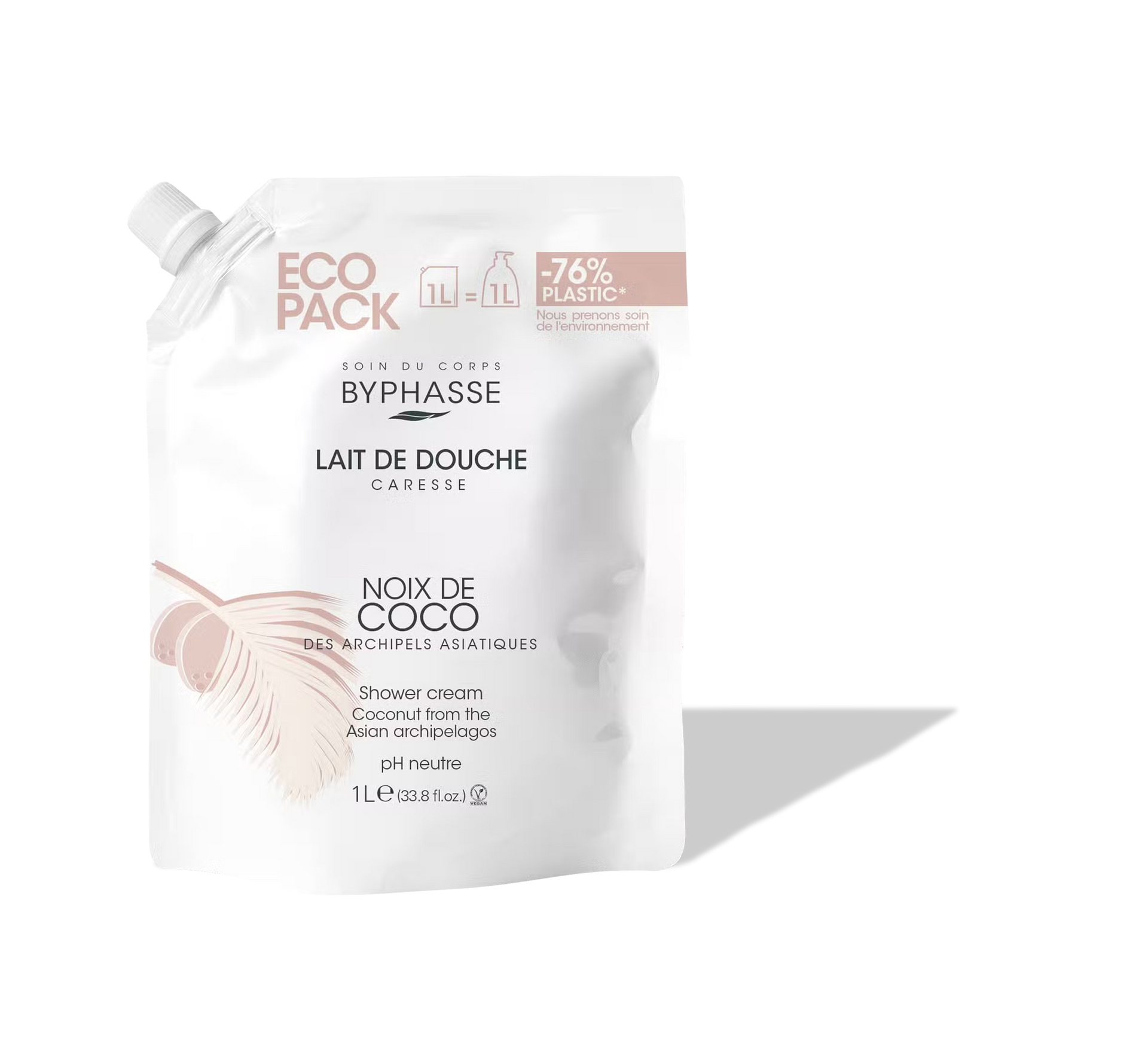 Byphasse Lait de Douche Noix de Coco