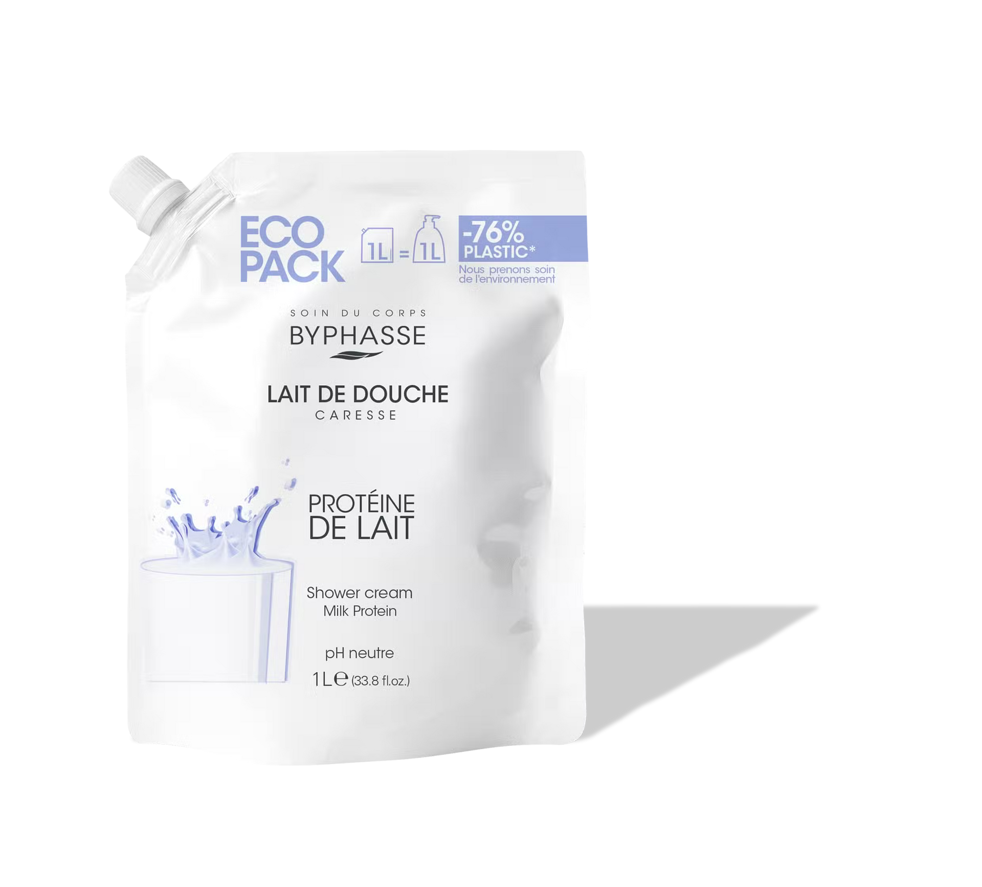 Byphasse Lait de Douche Protéine de lait
