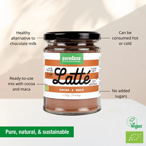 Purasana Latte Cacao Maca