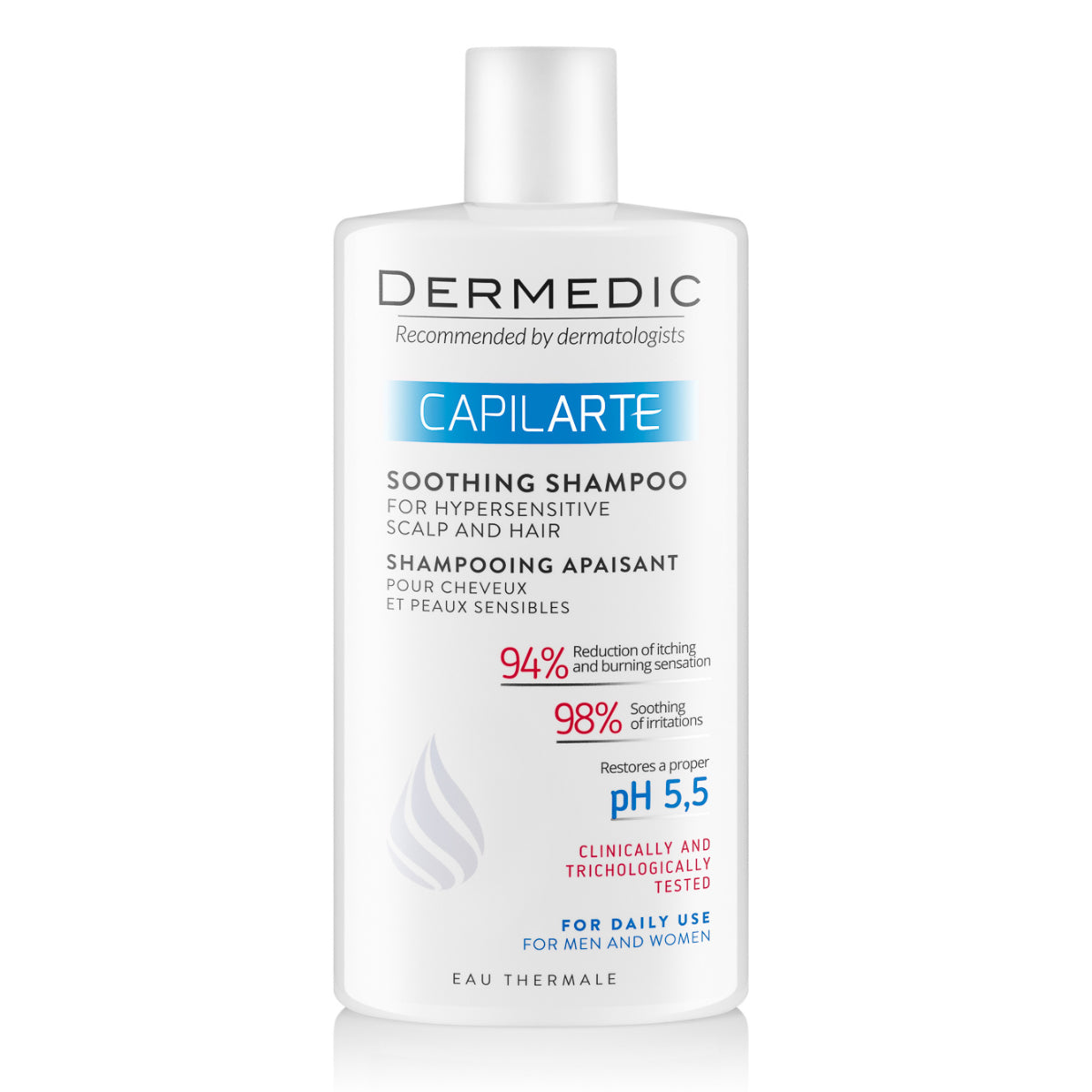 Dermedic Capilarte Soothing Shampoo For Excessively Sensitive Scalp and Hair