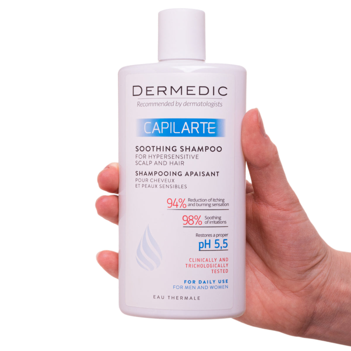 Dermedic Capilarte Soothing Shampoo For Excessively Sensitive Scalp and Hair