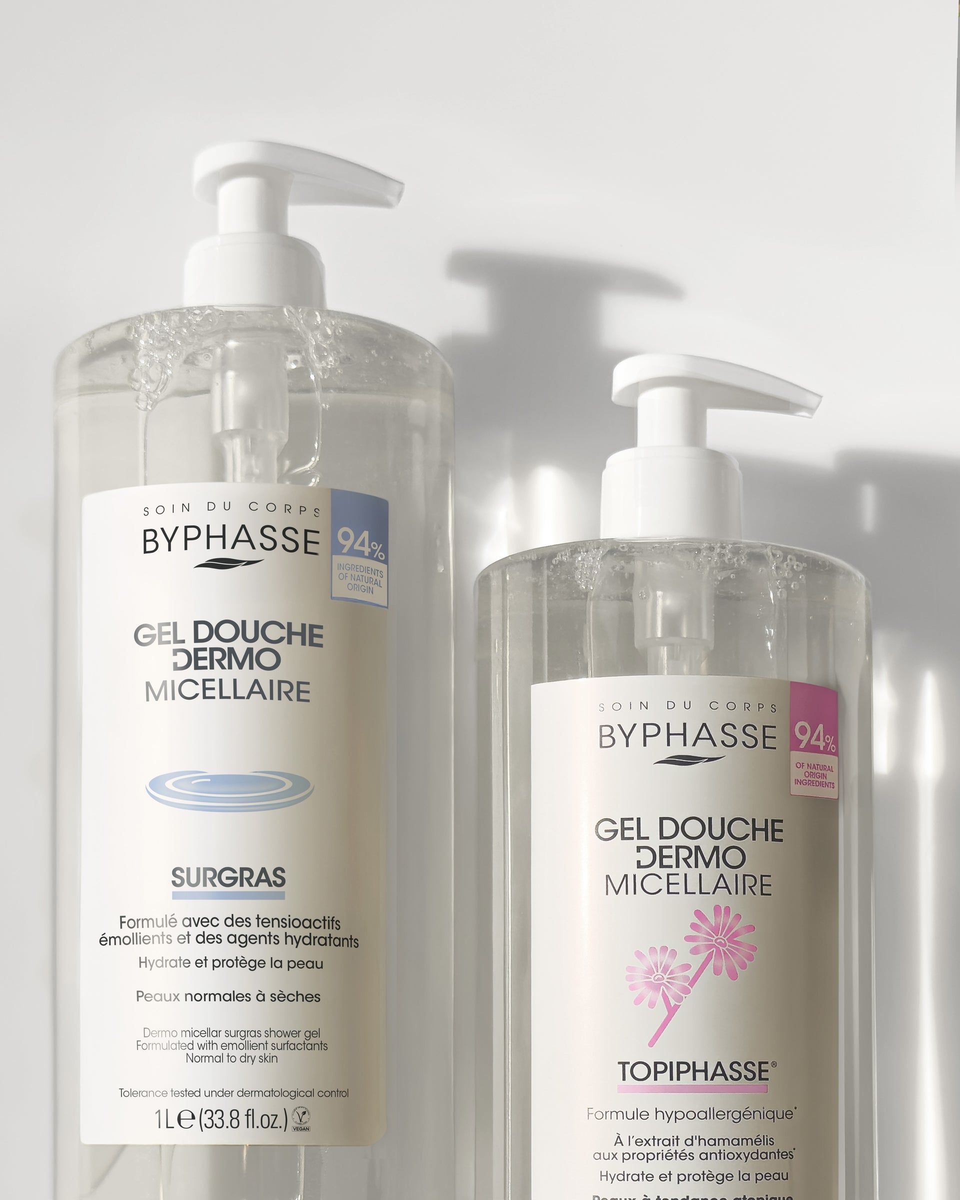 Byphasse Dermo Micellar Shower Gel Topiphasse 1L