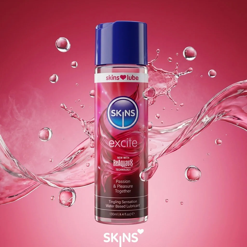 Skins Excite Tingling Water Based Lubricant