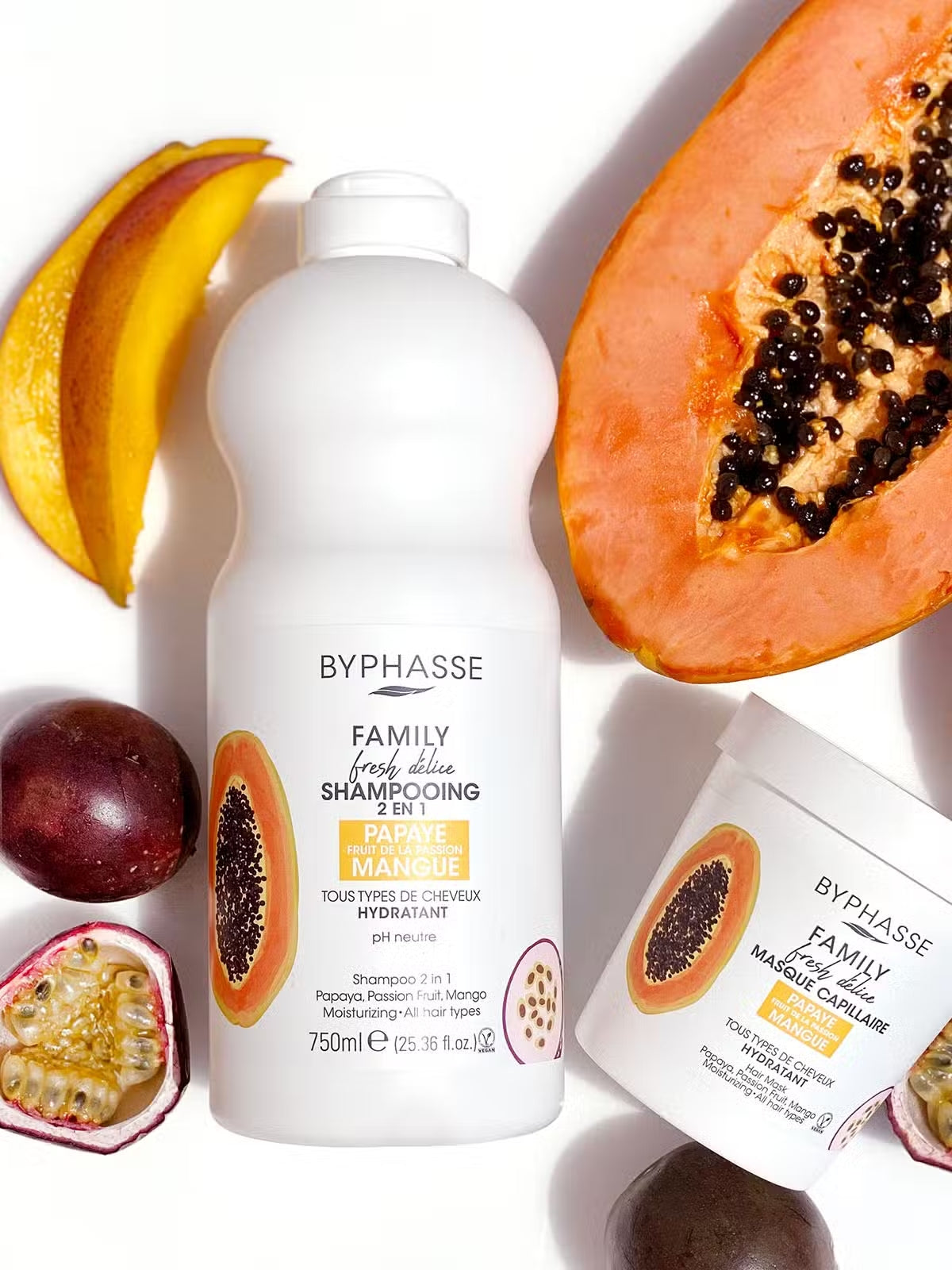Byphasse Family Fresh Délice Papaya, Passion Fruit & Mango