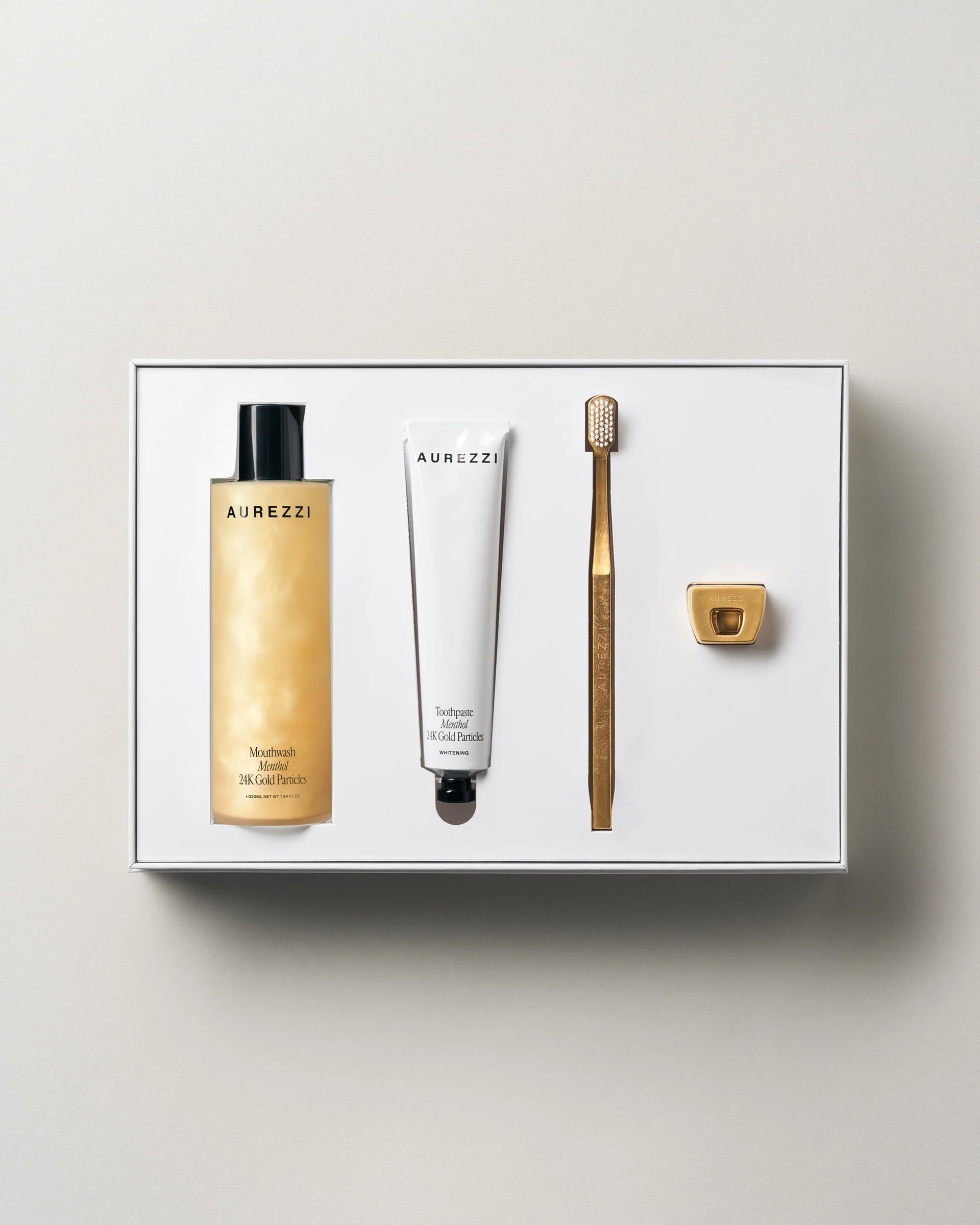 Aurezzi Gift Box The Gold/White Set