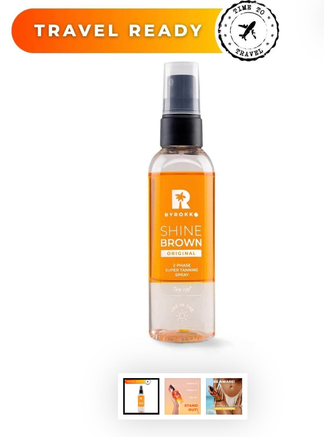 Byrokko Shine Brown 2-phasse Spray