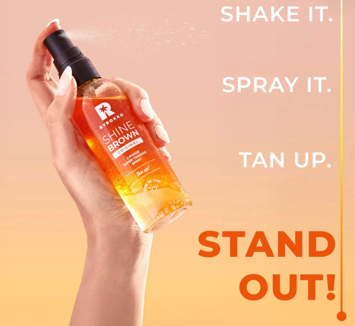 Byrokko Shine Brown 2-phasse Spray
