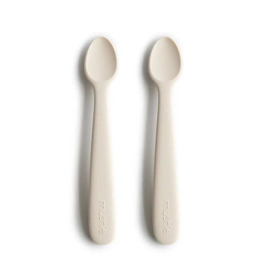 Set me 2 lugë silikoni – Mushie