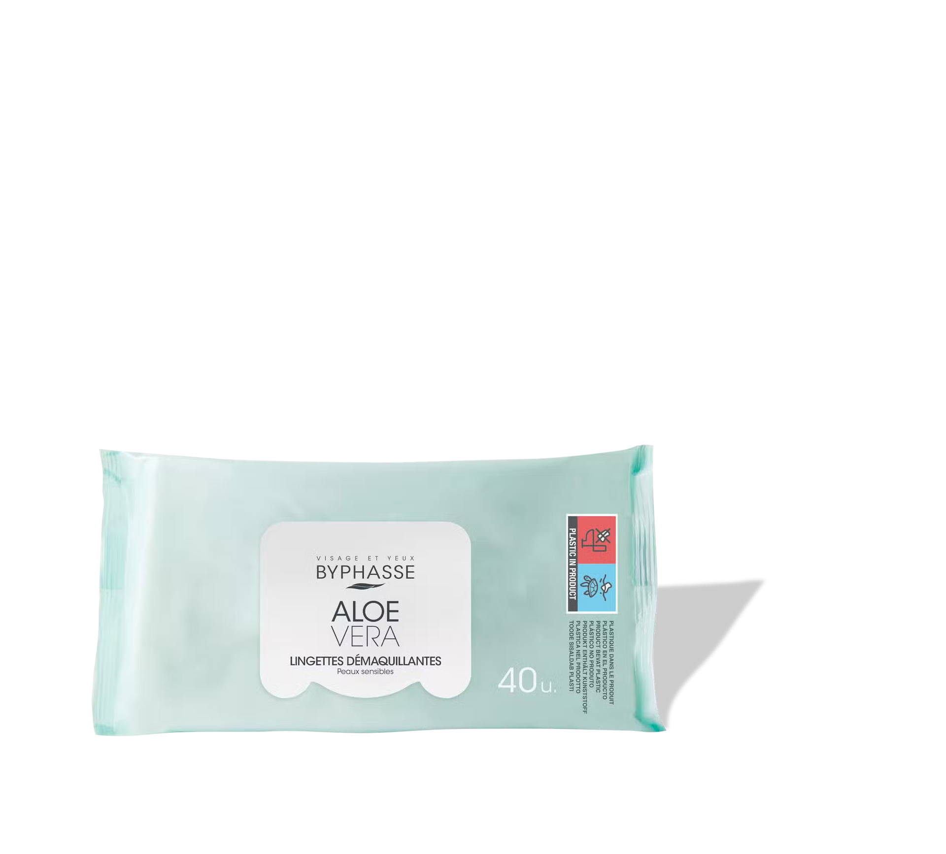 Byphasse Make Up Remover Wipes Aloe Vera