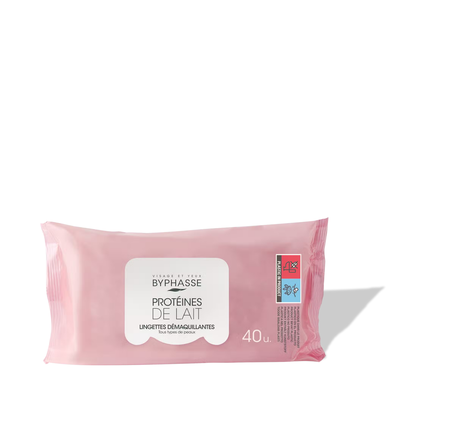 Byphasse Make Up Remover Wipes Milk Proteins
