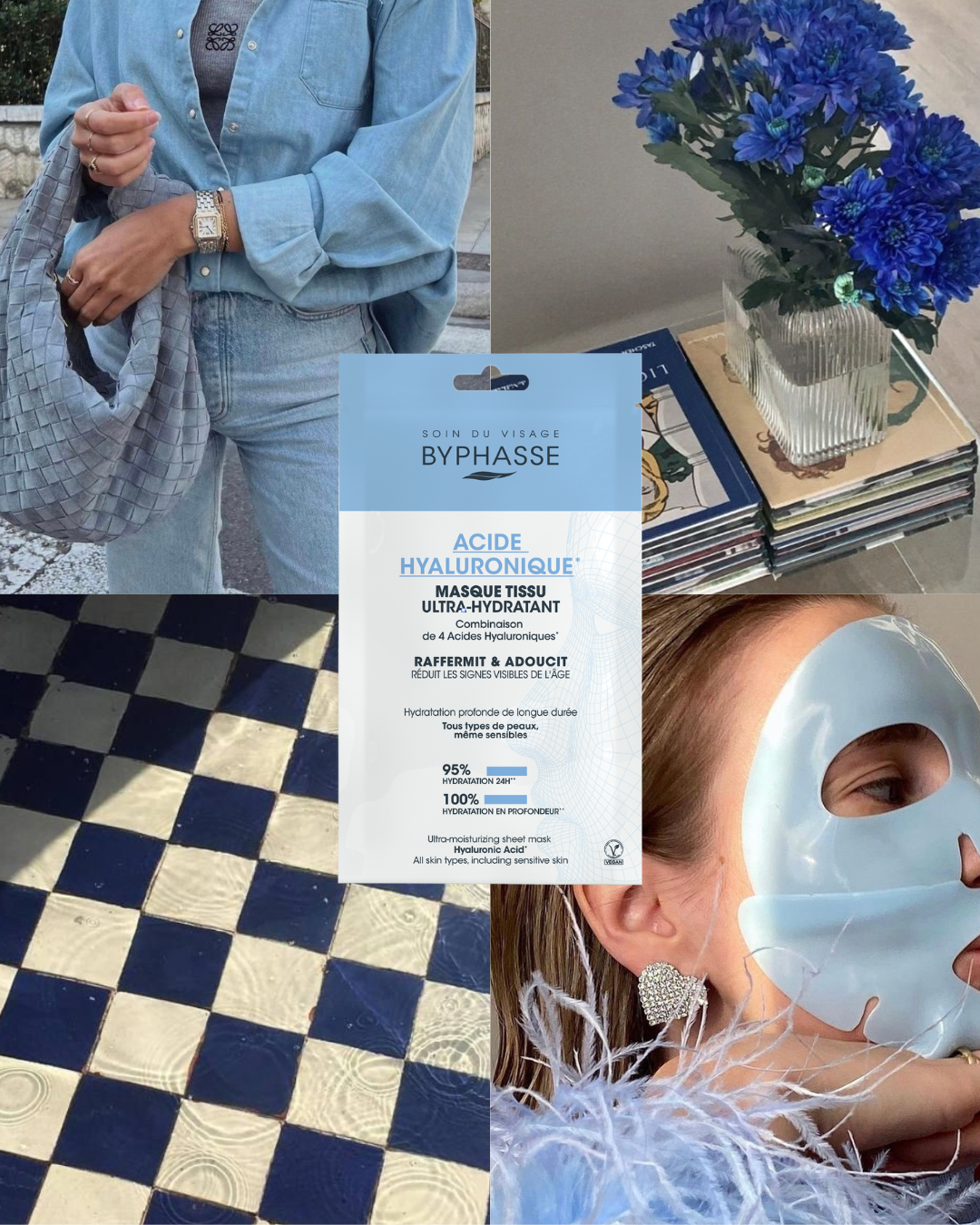 Byphasse Skin Booster Ultra-Moisturizing Hyaluronic Acid Sheet Mask 18ML
