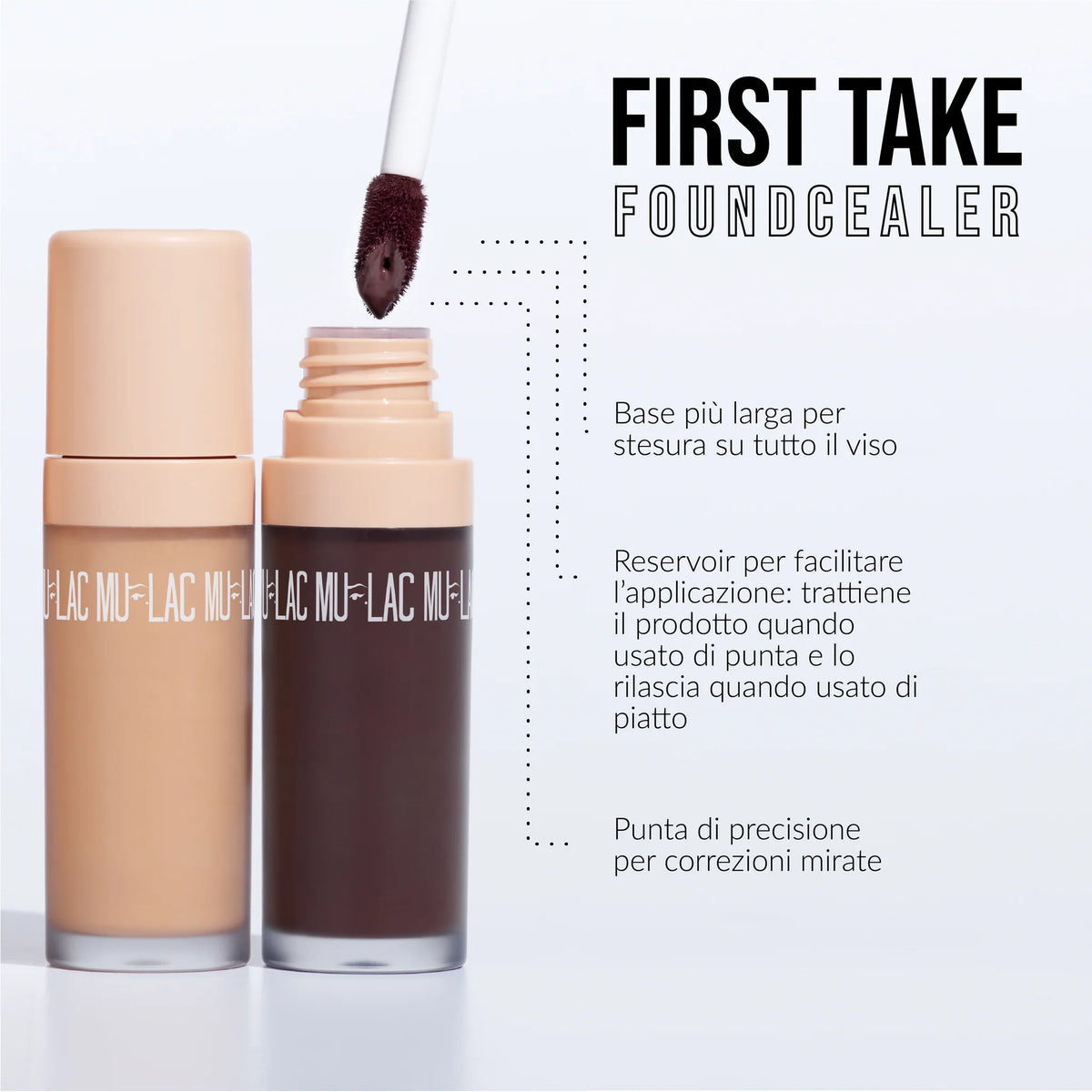 Mulac First Take FoundCealer - Blurring Foundation-Concealer