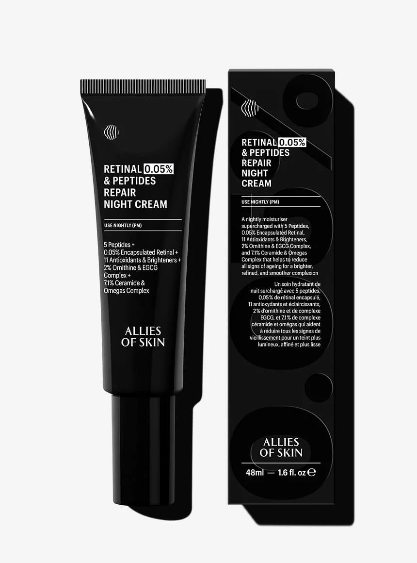 Allies of Skin Retinal 0.05% & Peptides Repair Night Cream