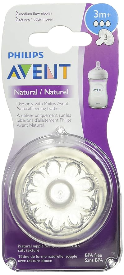 Philips AVENT Natural Baby Bottle Medium Flow Nipple