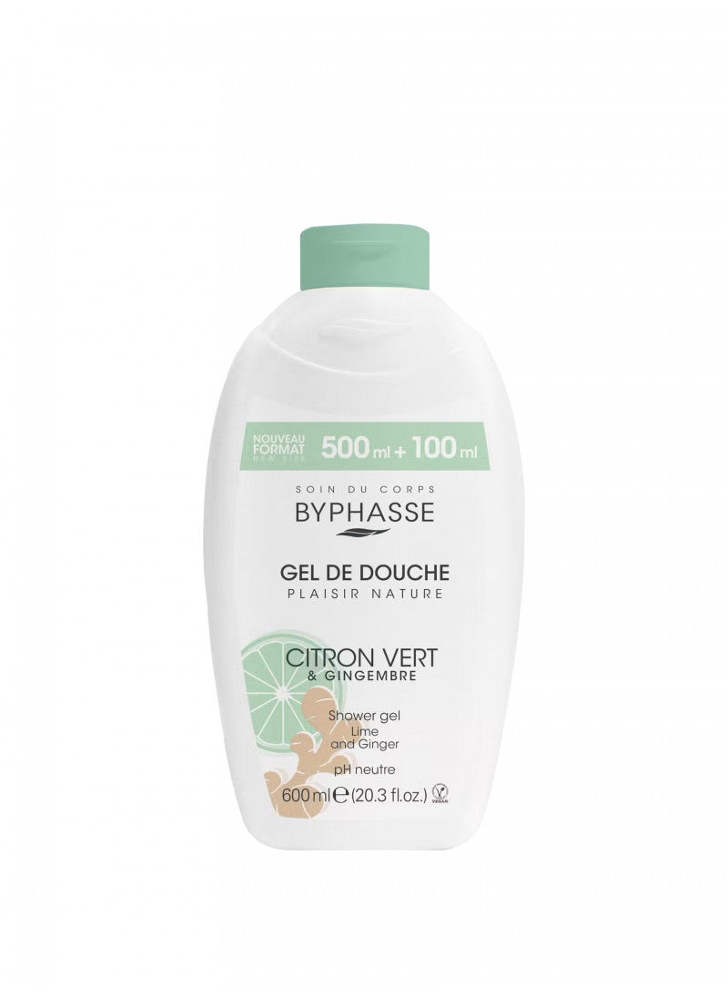 Byphasse Plaisir Nature Shower Gel Lime & Ginger