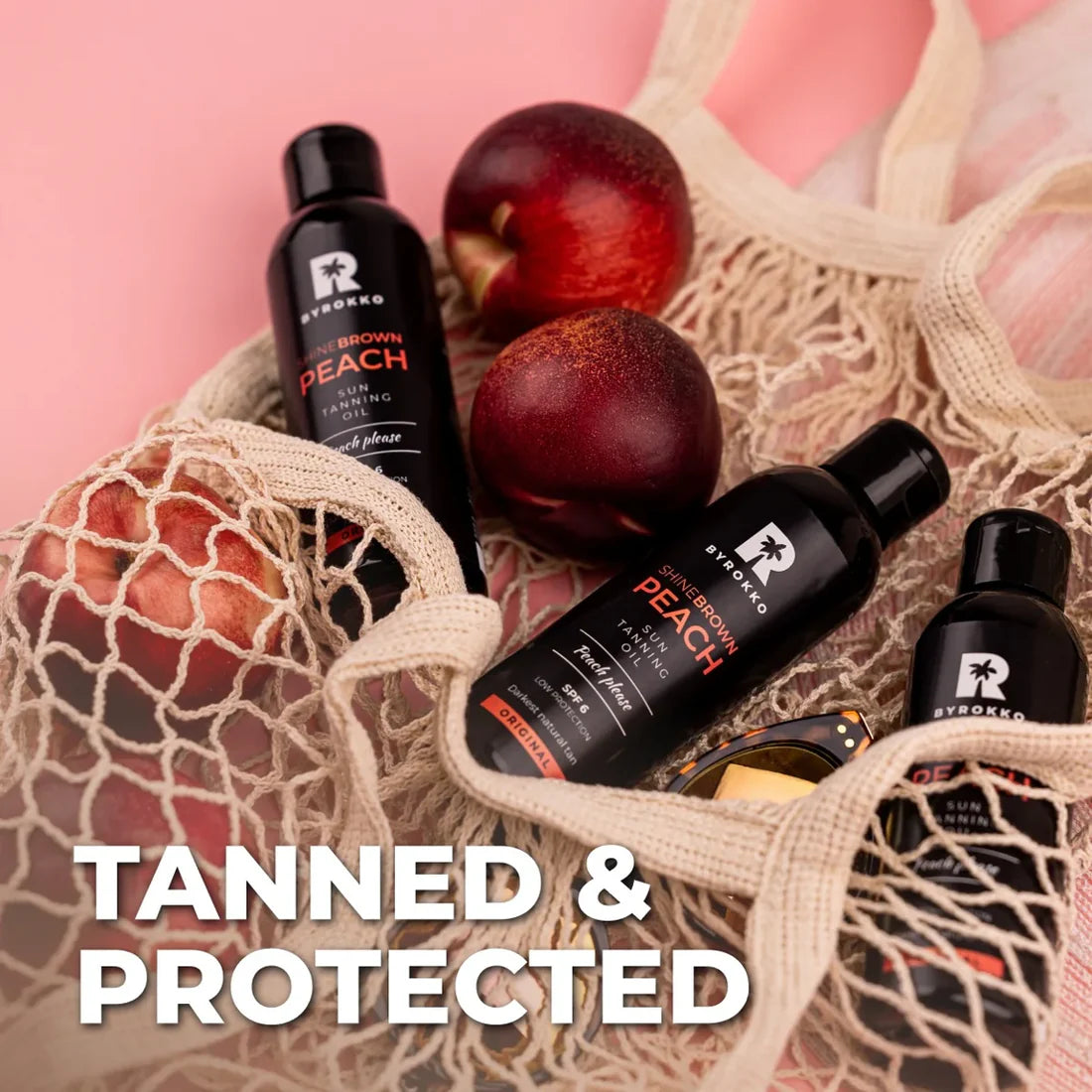 Byrokko Shine Brown Peach Oil SPF