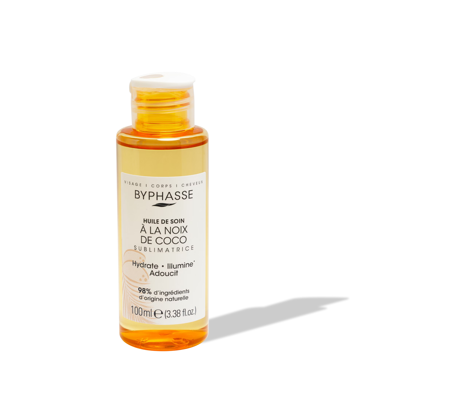 Byphasse Huile de Soin Noix de Coco Sublimatrice