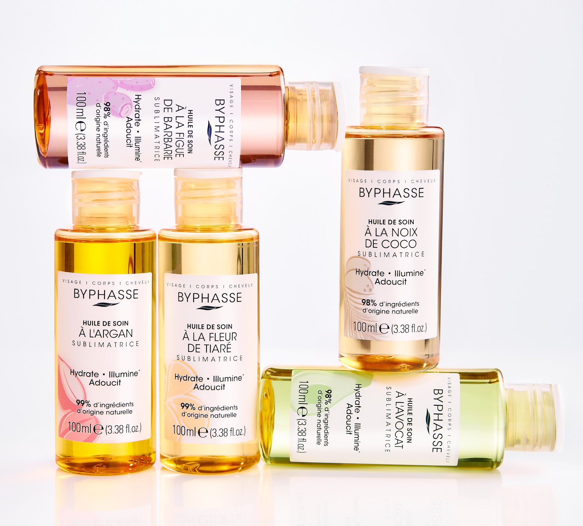Byphasse Huile de Soin Noix de Coco Sublimatrice