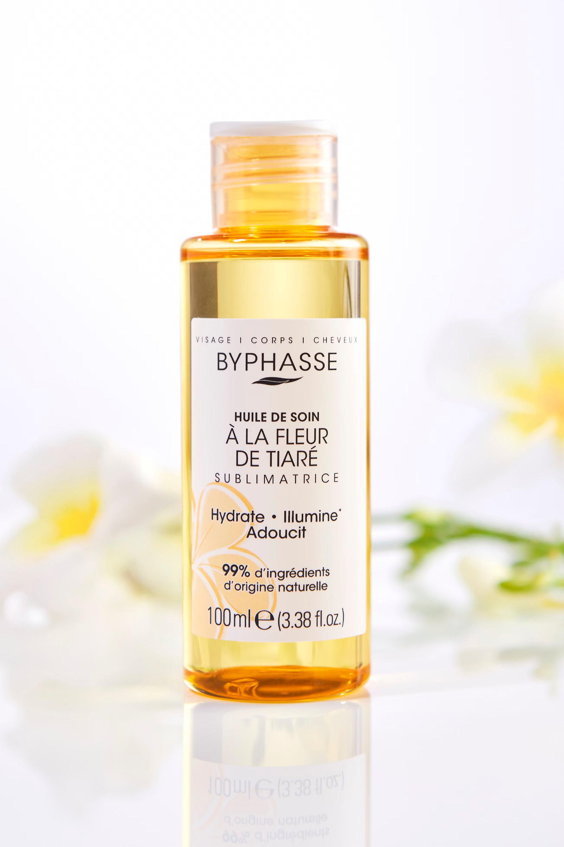 Byphasse Huile de Soin Fleur de Tiaré Sublimatrice