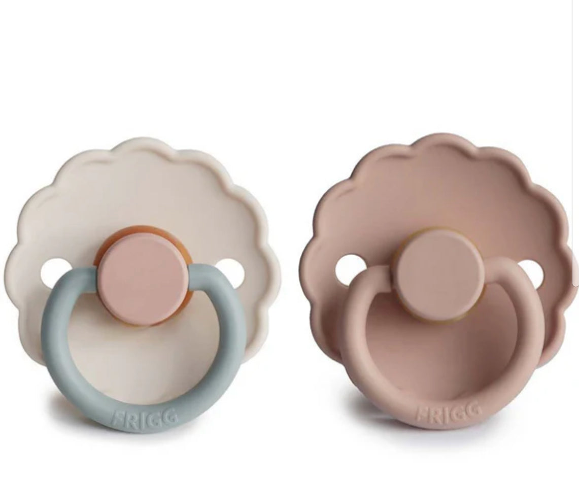 FRIGG Daisy Silicone 2-Pack Blush/Cotton Candy