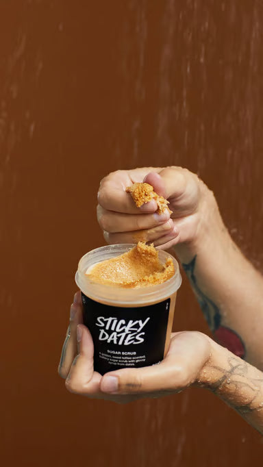 LUSH Sticky Dates Body Scrub