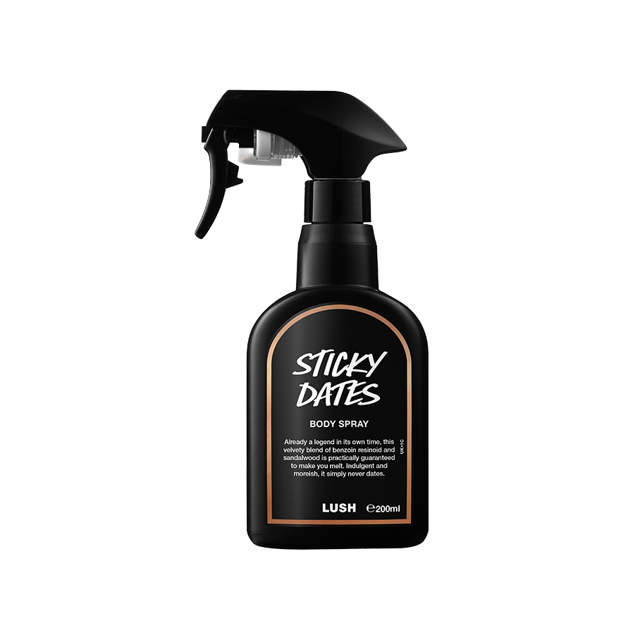 LUSH Sticky Dates Body Spray