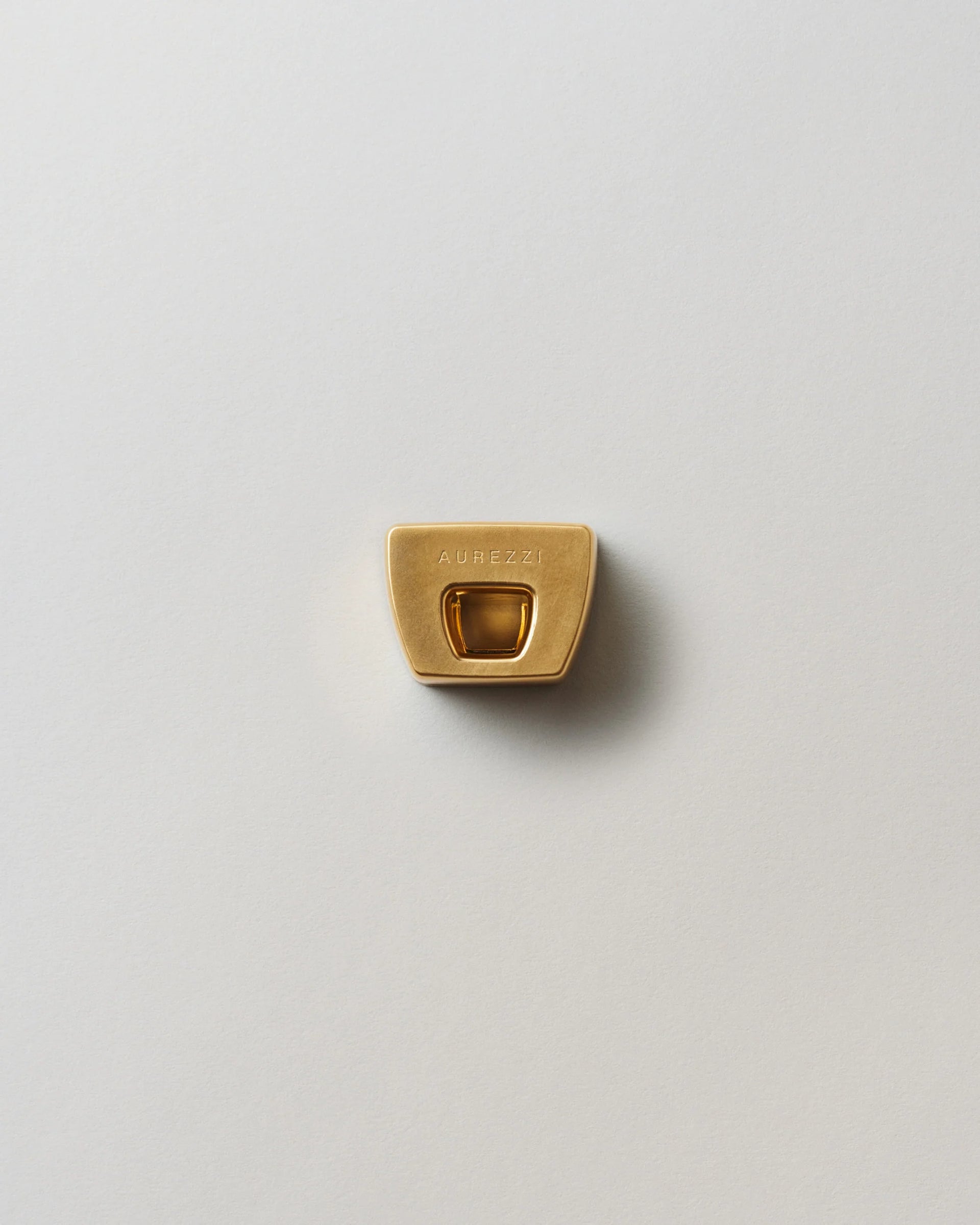 Aurezzi Toothbrush Stand Gold 24K Gold Plated