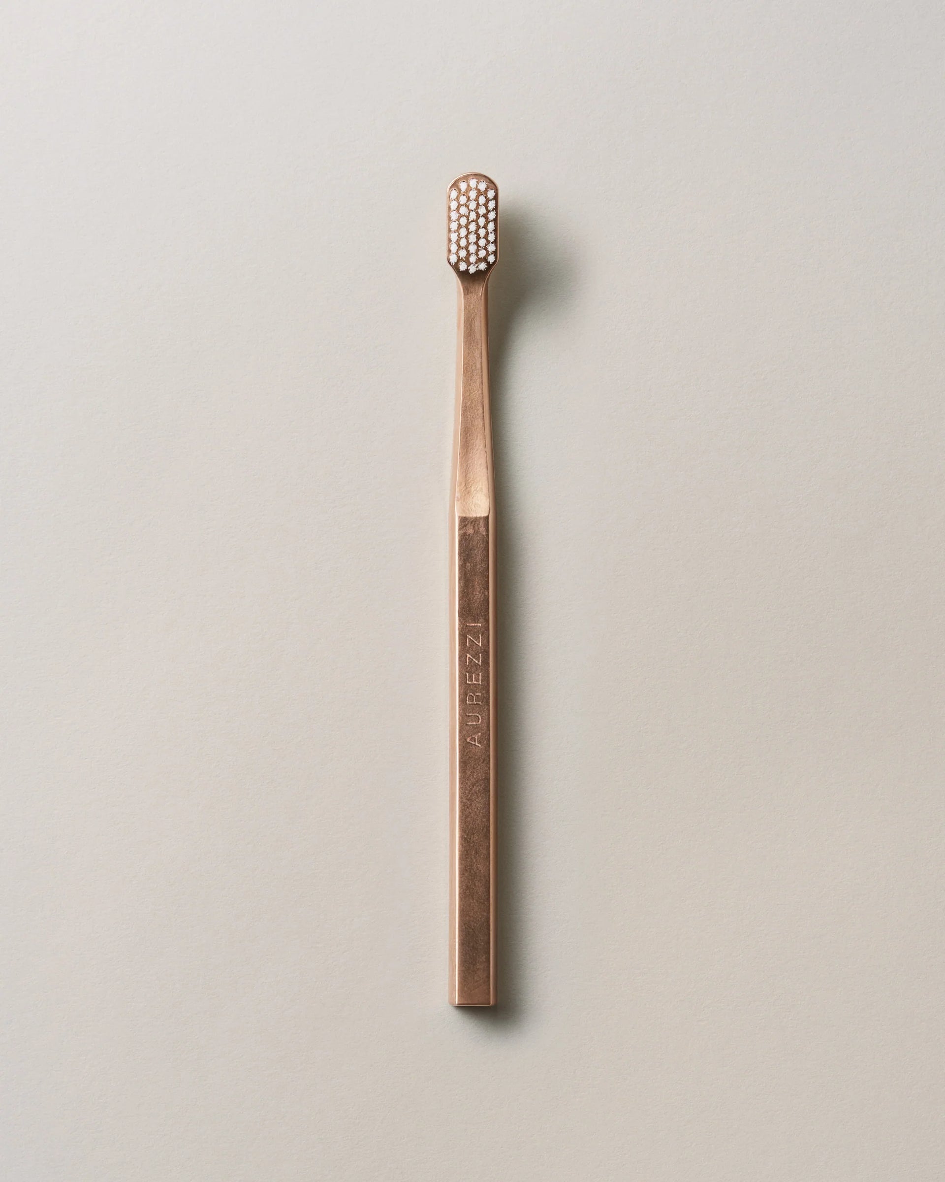Aurezzi Toothbrush Rose/White 18K Rose Gold Plated